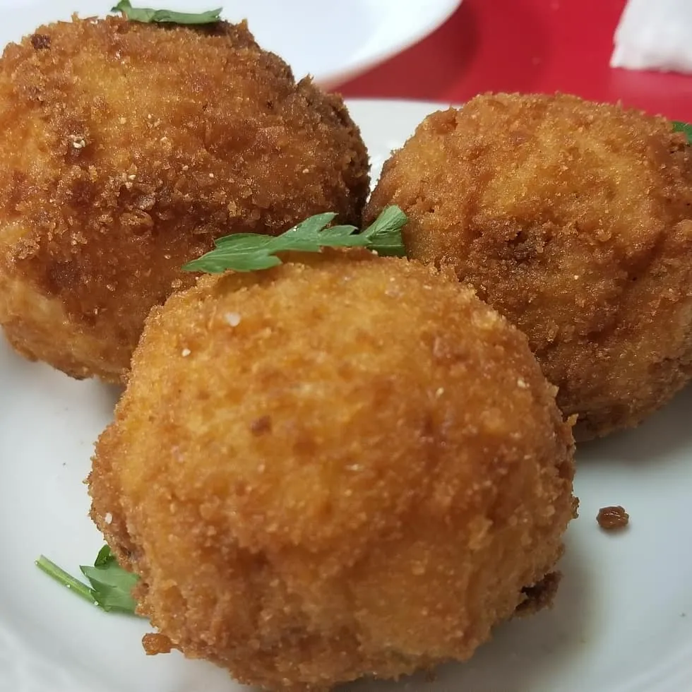 Shrimp Rice Balls