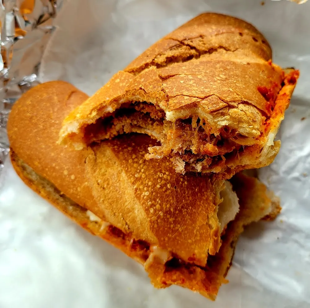 Veal Parmigiana Sandwich